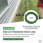 AH1531 Trimmer Head Replacement Ego String Trimmer 15-Inch(Anti-Clockwise) Models ST1534 ST1530 STA1500 MST1501 MHC1502 (AL2420PB String Trimmer Line （5 Pack）)