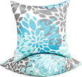JMGBird Outdoor Pillows Waterproof Set of 2 Outdoor Throw Pillows with Insert Included Pillow 18×18 Inch Outdoor Pillow for Patio Furniture
