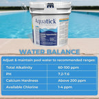 Pro-Grade Chlorine Pool Shock, 68% Cal-Hypo Granular Sanitizer, Prevents Bacteria & Algae, Restores Crystal Clear Water - Shock Treatment, Swimming Pool Chemical - 50Lb