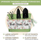 Gifts for Mimi, Mothers Day Mimi Garden Kit Gifts for Grandma Floral Gardening Tools and Durable Garden Tools Organizer Tote, Ideal Gardening Gift for Women on Birthday Plant Lover Present