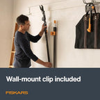 Fiskars XtendControl Extendable Tree Pruner (6 ft), Adjustable Branch Trimmer with 15" X1 Saw with Hand Saw Option, 3-6 ft Extension Pole, and Secure Locking System for Precision Cutting