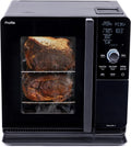 GE Profile™ Smart Indoor Pellet Smoker, with Active Smoke Filtration, 5 Smoke Control Settings, WiFi Connected, Electric, Countertop BBQ Appliance, Black