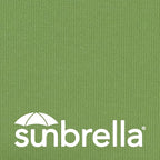 Outdoor Sunbrella Decorative Pillows with Coconut Button Pack of 4, 16" x 16" Outdoor Pillow Set for Couch Bed Throw Patio Sofa, Canvas Ginkgo