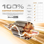 DuroMax XP11000iHT 11,000-Watt Tri Fuel Portable Digital Inverter Generator - Gas, Propane & Natural Gas, Remote Electric Start, Whole Home Power Backup, Transfer Switch Ready, RV & Emergency Ready