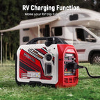 maXpeedingrods 4000 Watt Inverter Generator Portable, Bluetooth® App Remote Data Monitor, RV Ready, Gas Powered Generator with CO Alarm for Outdoor Camping, Home Backup