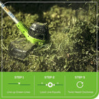 Greenworks 40V Lawn Care Combo Kit, Trimmer & Blower for Edging & Leaf Cleanup, 2.0Ah Battery & Charger (Gas-Free Yard Duo)