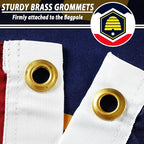 FLAGWIN New Utah Flag 3x5 FT - 3 Ply Double Sided Polyester Flag with Brass Grommets - Vivid Color and Fade Proof State of New Utah Flags 3x5 Outdoor