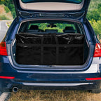 4 Pcs 66 Gallon Large Moving Bags with Zipper and Handles Foldable Storage Duffle Bags Heavy Duty Extra Large Totes for College Dorm Travel Clothes Blankets Bedding Moving (Black)