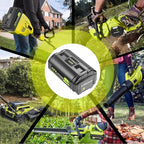 5.0Ah Replacement for Ryobi 40V Battery Lithium Ion Compatible with Ryobi Battery 40V Cordless Power 40 Volt Battery OP4040 OP40401 OP4026 OP40261 OP4050 OP40201 OP40601