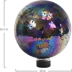 Echo Valley 8196 10-Inch Mosaic Glass Gazing Globe, Arco Iris