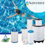 Savener® C-8409 Pool Filter Cartridge, Compatible with Hayward C900, CX900RE, Unicel C-8409, Filbur FC-1292, Sta-Rite PXC-95, Waterway Pro Clean 100, C-900, PA90, 25230-0095S, 90 Sq. Ft, 1 Pack