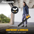 Cordless Weed Eater and Leaf Blower Combo Compatible with Dewalt 20V Max Battery(Battery Not Included), 12 Inch Weed Trimmer/String Trimmer with Auto-Feed, Lightweight 20V Leaf Blower Cordless