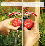 Eden 25124 2-Zone Mechanical Watering Timer, Red, Grey