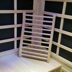 Sauna Backrest, Natural Wood Hemlock, No Stains, Non-Toxic, 13"(W) x 20.5"(H)