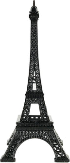 allgala 7" Eiffel Tower Statue Decor Alloy Metal, Black