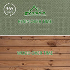 Outdoor Storage Box, 90 Gallon Deck Box, Waterproof Resin Storage Bin for Patio Cushions, Gardening Tools, Lockable, UV Resistant,Olive Green
