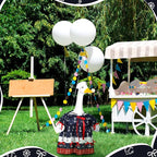 Summer Porch Goose Outfit Nautical Party Sailor Goose Clothes for 23" High Cement or Plastic Geese Costume Cruise Dresses for Yard Lawn Outdoor Garden Patio Anchor Ocean Holiday Beach Decor