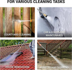 3600 PSI Gas Pressure Washer, 2.3 GPM Heavy-Duty Power Cleaner with 212CC Engine, 5 Quick-Connect Nozzles, 30FT Hose & Reel, Maintenance-Free Axial Cam Pump, for Commercial, Home Cleaning