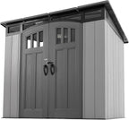 Lifetime 8 x 5 Ft. Modern Outdoor Storage Shed