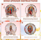 FLAGWIX Christmas Christian Gifts for Women Faith - Virgen de Guadalupe 3D Stainless Steel Metal Wind Spinners 12 in - Our Lady of Guadalupe Wind Spinner Outdoor, Religious Gifts for Mom Grandma