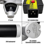 fullas JQ170 Electric Starter Motor Fit for Troy-Bilt MTD Cub-Cadet Craftsman 951-10645A, 751-10645A, LCT Ariens 208cc 254cc Engine for Husqvarna Ariens Snowblower Starter