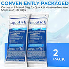 Pro-Grade Chlorine Pool Shock, 68% Cal-Hypo Granular Sanitizer, Prevents Bacteria & Algae, Restores Crystal Clear Water - Shock Treatment, Swimming Pool Chemical - 2 X 1lb