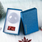 Modaier Crystal Ball 60mm with Wooden Stand and Gift Box for Magic,lensball Photography,Family Decorative,Fortune Teller,Feng Shui,Witchcraft,Witch Decor,and Halloween Decor