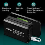 300W Car Power Inverter 12v DC to 110v AC – Car Adapter for Plug Outlet, DC to AC Converter, 4.8A Dual USB by Odoga