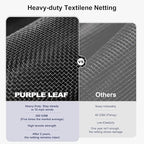 PURPLE LEAF 10' X 12' Hardtop Gazebo with 5 Pieces Wide Aluminum Frame Galvanized Steel Double Roof with Heavy Duty Netting and Curtains for Permanent Hard Top Pavilion Screen Navy Blue