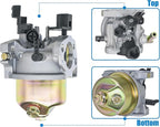 951-15236 Carburetor Replacement for Craftsman Troy Bilt Storm 2410 2420 SB410 24" Snow Blower, 751-15236 Carb Replace 31AS6BN2711 208CC Engine 31AS6BEE793 SnowBlower