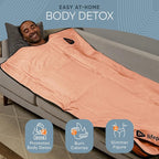 LifePro RejuvaWrap Far Infrared Sauna Blanket for Detox & Relaxation – Available in 5 Colors & 3 Models – Portable Sauna Blanket Infrared for Muscle Relief, Circulation & Recovery – 9 Heat Levels