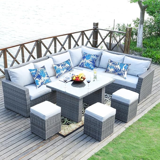 Outdoor Pillow Cover, Outdoor Lumbar Pillow Covers 2PCS Waterproof Pillow Covers 18x18 Inch Home Decor for Furniture Patio Couch Bed Sofa Bedroom