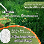 2-Pack String Trimmer Line .095 Compatible with Ego String Trimmer 095 Weed Eater String Pre-Cut Dual Color 3-section Fast-positioning Twisted Trimmer Line Universal Fit Weed Wacker String 14 ft