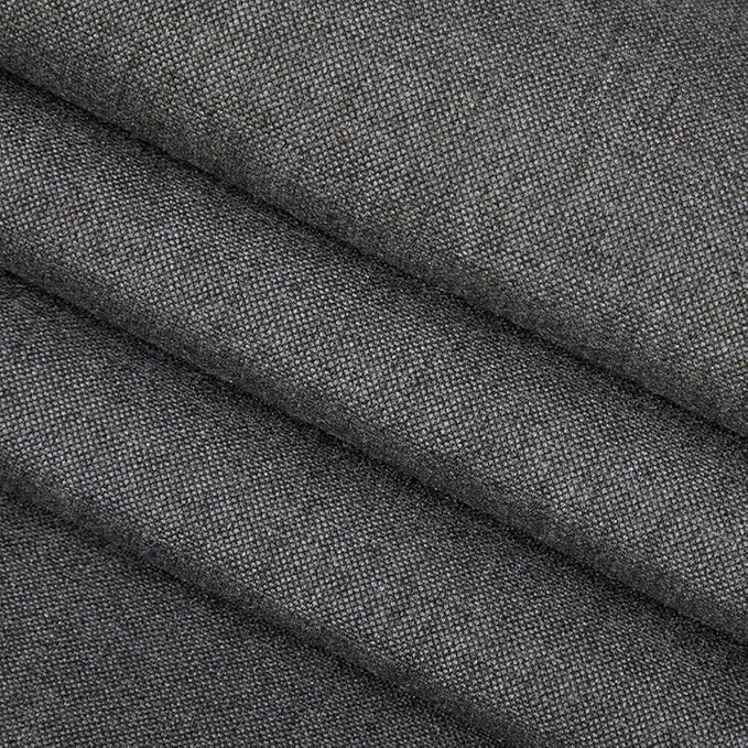RSH DECOR Sunbrella Tufted Wicker Loveseat Cushion | 41” x 19" | Water and Fade-Resistant Performance Fabric | Outdoor Settee Cushion for Patio Furniture | Made in USA (Cast Charcoal Grey)
