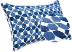 JMGBird Outdoor Lumbar Pillows Waterproof Set of 2 Outdoor Pillows with Insert Included 12×20 Inch Outdoor Pillow for Patio Furniture