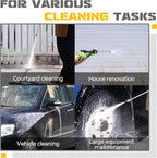 Gas Pressure Washer 3600 PSI 2.3 GPM, 212CC Power Washer with 5 Quick-Connect Nozzles, 30FT Hose & Reel, Aluminum Axial Pump, Heavy-Duty Pressure Cleaner for Driveways, Cars, Fences, Home Use