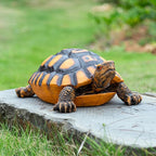 14.9-inch Outdoor Sea Turtle Statue Decoration, Large Lifelike Turtle Sculpture for Outdoor Garden, Courtyard Lawn, Lawn Landscape, Swimming Pool Decoration, Housewarming Gift