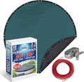 Winter Swimming Pool Cover for 30 ft Aboveground Round Pool Size, Durable Choice Series, Solid Material, Color - Marine Teal, Pool Cover Choice 3930-4CHOICE