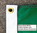 US Flag Factory - 5x8 FT Ireland Irish Flag (Sewn Stripes) Outdoor SolarMax Nylon - Made in America - Premium Quality (5x8 FT)