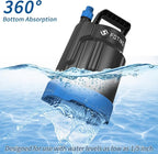 Submersible Water Pump 1/2HP Electric Utility Pump, 1860GPH Sump Pump Submersible Thermoplastic for Swimming Pool Garden Pond Basement Draining with 25ft Long Power Cord