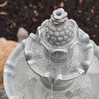 XBrand 36.2" 2-Tier Outdoor Freestanding Solar Water Fountain - Classic Design