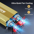 3000W Pure Sine Wave Inverter 12V DC to 120V AC Converter for Family Emergency Preparedness,Camping,RV,Solar DIY,Outdoors,Built-in 5V/2.1A USB-A,USB-C,Hardwire Port, Remote Controller