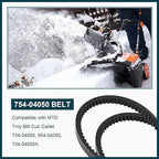 954-04050 754-04050 Auger Drive Belt Two-Stage Snow Blower Replacement 1/2" x 34-3/4" for MTD Craftsman Cub Cadet 954-04050A 754-04050A
