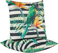 Outdoor Throw Pillows Waterproof Set of 2 Patio Pillows 18×18 Inch Decorative Pillows for Bed, Couch, Sofa and Patio Furniture