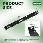 790-00120-0637 24" Snow Blower Shave Plate/Scraper bar Replacement for MTD 2 Stage Snow Thrower 784-5581A