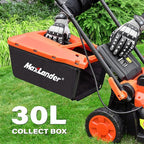 Maxlander Lawn Mowers/4.0 Ah Battery, 13 Inch Electric Lawn Mower Cordless, 20V 2-in-1 Battery Powered Lawn Mower with Brushless Motor, 5-Position Height Adjustment, Battery and Charger Included
