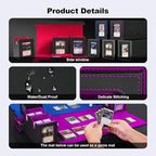 Marsguard Trading Card Deck Box with Commander Display，4 in 1 MTG Storage Holds 300+ Double-Sleeved Cards，3 Deck Boxes & Dice Tray Included，Fits MTG, TCG, PTCG & Sports Cards