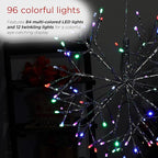 Alpine Corporation 16"H Indoor Holiday 3D Snowflake Hanging Ornament with LED Lights, Silver , Christmas Decoration