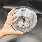 Acrylic Hollow Ball, Clear Plastic Fillable Ornaments Ball, DIY Clear Plastic Balls for New Years Present,Xmas Tree,Home Decoration,Wedding,Party (14cm/5.51inch,5pcs)