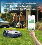 T1200Pro Robot Lawn Mower, 0.35 Acre, RTK+AI Vision Wire-Free Automatic Lawn Mowing, Smart App Control, Routenplaning, Obstacle Avoidance, Auto-Recharge, 20° Slope